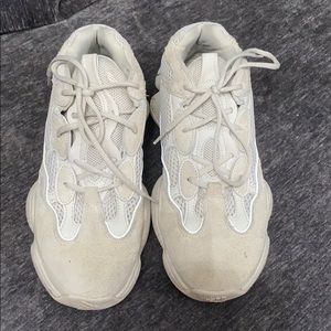 Yeezy 500 Salt shoes in men’s 9.5